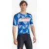 Image de Maillot Castelli Heritage manche courte bleu blanc - XXL