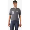 Image de Maillot Castelli Espresso R-A/D manches courtes gris fumée - L