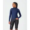 Image de Cuissard Castelli Omloop Thermal Rosso Corsa noir femme - S