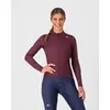 Image de Maillot Castelli Espresso Thermal manches longues bordeaux femme - XL