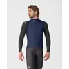 Image de Gilet coupe-vent Castelli Perfetto Air Rosso Corsa bleu nuit - XL