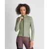 Image de Maillot Sportful Supergiara Wool manches longues vert gris femme - S
