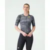 Image de Maillot Castelli Aero Race 8S Rosso Corsa manches courtes gris foncé femme - S