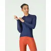 Image de Maillot Castelli Espresso 2 manches longues bleu nuit femme - S