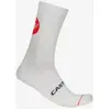 Image de Chaussettes Castelli Entrata 18 blanc - L-XL