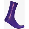 Image de Chaussettes Castelli Linea Logo 15 violet - XXL