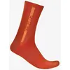 Image de Chaussettes Castelli Linea Logo 15 orange intense - XXL
