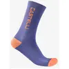 Image de Chaussettes Thermiques Castelli Sweetspot 20 violet orange - L-XL