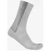Image de Chaussettes Castelli Logo 18 Merino gris clair - L-XL
