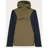 Image de Veste à capuche Oakley TNP TBT Anorak vert kaki noir - L
