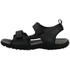 Image de Sandales Cuir Geox Strada - Noir