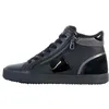 Image de Basket Montante Cuir Geox Blomiee - Noir