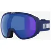 Image de Masque Bliz Charge OTG bleu marine avec lentille miroir bleue