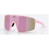 Image de Lunettes Bliz P001 L Mat Rose Poudré avec verre Marron Rose Multicolore