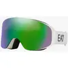 Image de Masque EA7 Stormex Pro M Q78001 Shiny White avec verres Green Mirror / Orange Persimmon