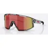 Image de Lunettes Bliz Fusion Transparent Dark Grey avec verre Red