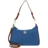 Image de U.S. Pol o ASSN. Sac à épaule bandoulière bleu clair pour femme - Houston Hobo Bag S L. Blue / Tan 206989