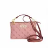Image de Sac bandoulière femme à imprimé monogramme BIUHD6040WVG-brun