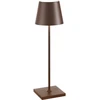 Image de Lampe de table Poldina Corten, Zafferano - Zafferano