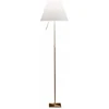 Image de LUCEPLAN lampadaire COSTANZA BRASS D13t (Blanc - Laiton et polycarbonate)
