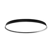 Image de LUCEPLAN lampe murale applique ou lampe au plafond plafonnier COMPENDIUM PLATE D81P avec rosace (Noir, 2700K - Aluminium)