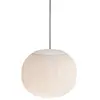 Image de LUCEPLAN lampe à suspension LITA Ø 14 cm D92S14 (Blanc - Verre soufflé et aluminium)