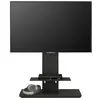 Image de MUNARI meuble TV TORINO KT090NEO fino a 55" (Noir - Métal et verre)