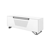 Image de MUNARI meuble pour TV jusqu'à 65" KVT152F/P Collection VENTIMIGLIA (Blanc Opaque - Verre trempé)