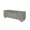 Image de MUNARI meuble pour TV jusqu'à 65" KVT152F/P Collection VENTIMIGLIA (Gris brillant - Verre trempé)