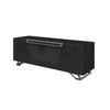 Image de MUNARI meuble pour TV jusqu'à 65" KVT152F/P Collection VENTIMIGLIA (Noir brillant - Verre trempé)