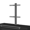 Image de MUNARI support TV KVT040 jusqu'à 65" pour la collection VENTIMIGLIA (Anthracite - Métal)