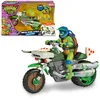 Image de Figurine articulée avec véhicule - TORTUES NINJA - TU8031 - Figurine 12 cm - Véhicule fonction attaque - Coffret accessoires