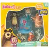 Image de Figurines - masha and the bear - coffret 7 figurines avec 1 surprise - taille 5-7 cm - a partir de 3 ans - mha31 MAS8056379172079