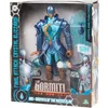Image de Figurine Articulée Gormiti Gormiti Avec Attaque Lumineuse Eau Aqu 27 Cm A Partir De 4 Ans Grv071