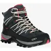 Image de Chaussures de marche CMP Rigel Mid Waterproof bleu foncé blanc rose femme - 36