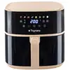 Image de Friteuse tognana porcellane d2dfa05irch simple 8 l indépendante 2000 w friteuse à air chaud noir, champagne
