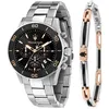 Image de Montre - MASERATI - Competizione Chronographe 43mm - Quartz - Étanchéité 10 ATM - Sportif