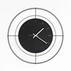 Image de ARTI E MESTIERI horloge murale NUDO PICCOLO (Noir - Métal verni)