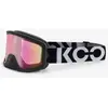 Image de Masque KOO Edge noir avec verre Zeiss Pink Mirror