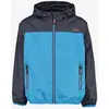 Image de Veste fine à capuche CMP Packable Waterproof bleu lumineux garçon - 5