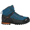 Image de Chaussures CMP Moon Mid bleu noir orange - 41