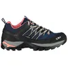 Image de Chaussures de marche de randonnée basses femme CMP Rigel waterprof - blue-corallo - 36