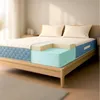 Image de Matelas orthopédique - THE WHITE STONE - 90x190 cm - Hauteur 21 cm - Mousse polyuréthane ferme - Housse respirante