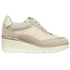 Image de Baskets femme Geox Ilde A - beige/taupe clair