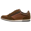Image de Basket Basse Cuir Geox Renan - Marron