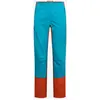 Image de Pantalon La Sportiva Ikarus bleu clair orange - S
