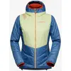 Image de Veste à capuche La Sportiva Mythic Primaloft jaune clair bleu femme - M