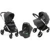 Image de CHICCO - Poussette Trio Alysia i-Size Anthracite