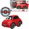 Image de Jouet radiocommandé - CHICCO - Fiat 500 - Rouge - Intérieur - Mixte