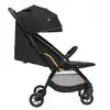 Image de Poussette Glee Unven - 4 Roues - Noir